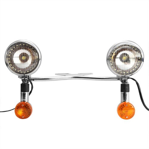 Barra de luz de señal de giro antiniebla punto de paso para Honda Shadow Aero Ace Phantom VLX VT - Imagen 5 de 12
