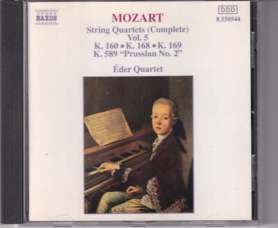 EDER QUARTET MOZART: STRING QUARTETS (COMPLETE), VOL. 5
