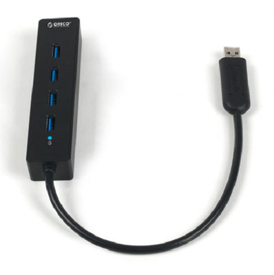 Orico SuperSpeed USB 3.0 W8PH4 Series Portable 4 Port Hub