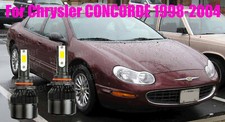 Led Concorde 1998-2004 Headlight Kit 9006 Hb4 6000k White Cree Bulbs Low Beam