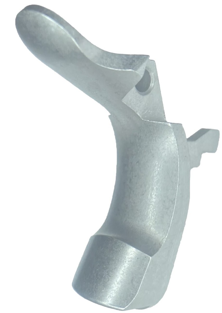 1911 2011 Grip Safety Stainless Matte Extended beaver Tail, .250