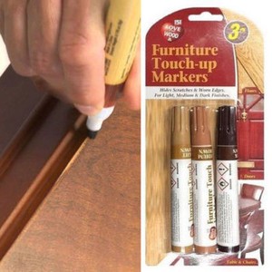 3 X Furniture Touch Up Pen Markers Remove Scratches Laminate Wood Floor Repair | eBay
