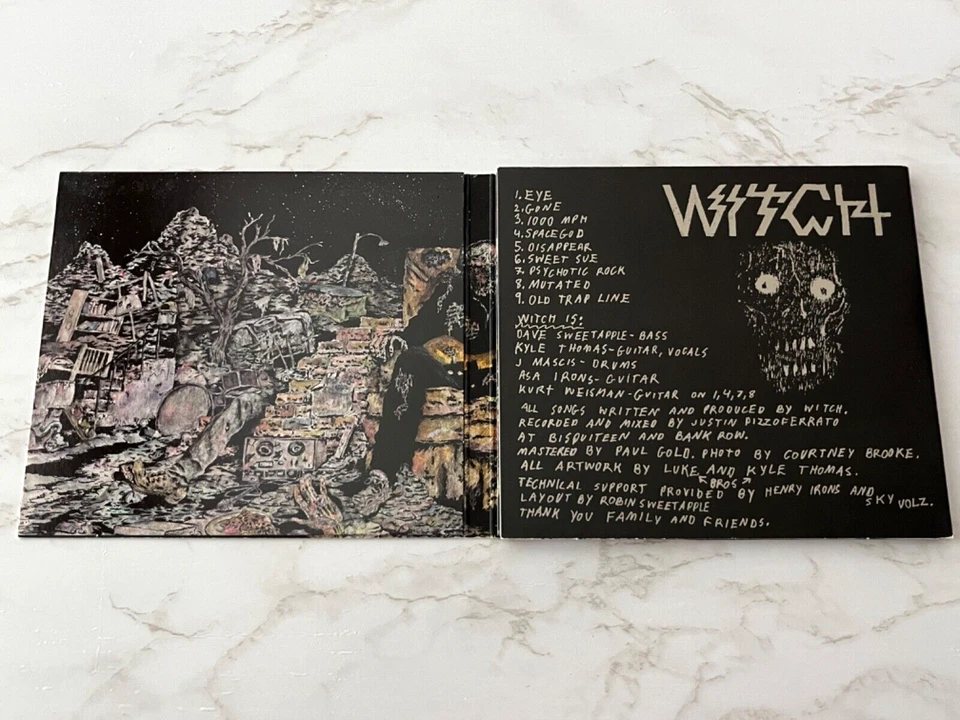Witch Paralyzed CD Digipak 2008 Tee Pee Records TPE-085 Baroness RARE! OOP! Foto 3 de 4