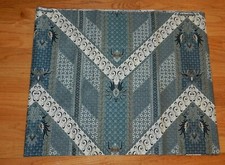 Quilters' Cotton - Textile Motif Batik - Blues - Greens - Navy - 3 Yards