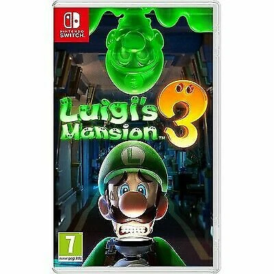 Luigi's Mansion 3 Nintendo Switch Italian Super Mario Game No Case