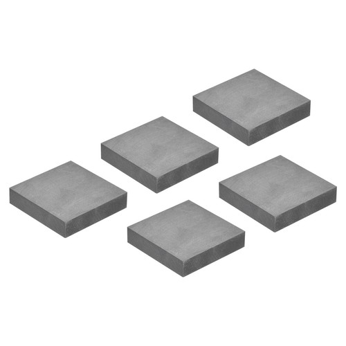 Plaque De Graphite 60x60x2.4mm QUARKZMAN - Pour Fusion, électrolyse, Haute Température Jusqu'à 1800°C - 8
