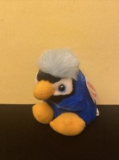 Puffkins Jake the Blue Jay Plush 5  - Stuffed Animal Beanbag NEW 1994 Vintage