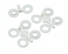 1/4" Snap Tite Body Savers White  5 