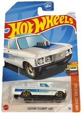 Hot Wheels Custom 72 Chevy Luv, White