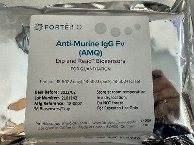 Biosensor Fortebio Sartorius ForteBio AMG Biosensors, Exp 2022/02, P/N: 18-5022, new ...