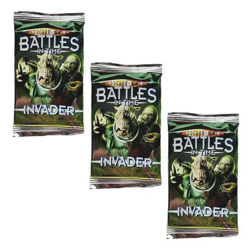 Doctor Who Card Packs Box Dr Trading Battles in Time Invader Cards Pack Gift BBC - Picture 9 of 13