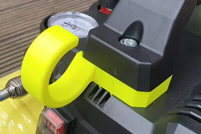 3D gedruckter Schlauch- und Ausblashalter für Weldinger FK135 pocket