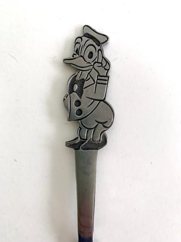 Vintage Donald Duck Youth Fork Walt Disney Prod. Stainless by Bonny Japan 5 1/2"