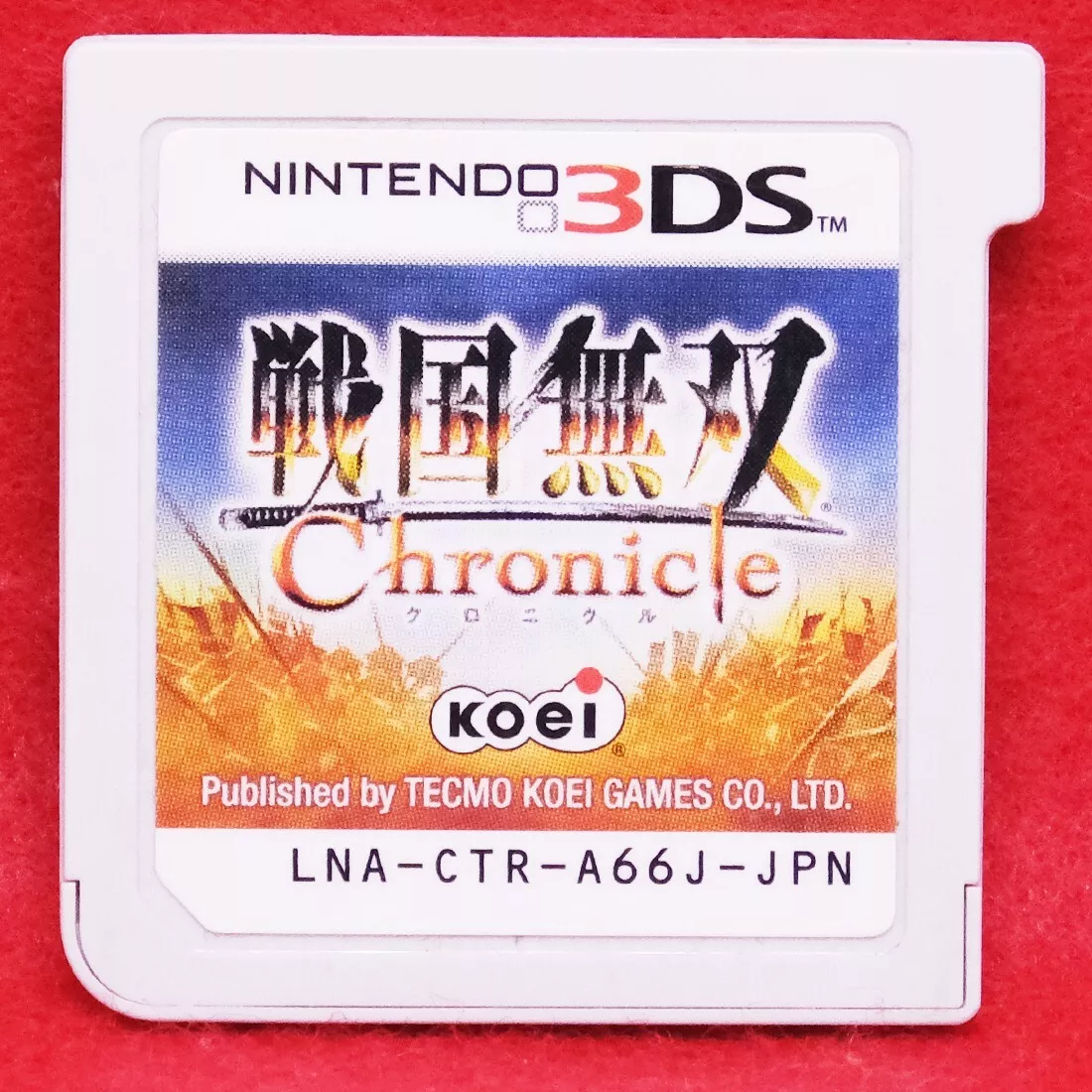 SAMURAI WARRIORS: Chronicles, Jogos para a Nintendo 3DS