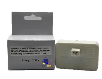 Epson Maintenance Tank Chip Resetter T6716 T6715 T6714 reset T04D0 T04D1 New