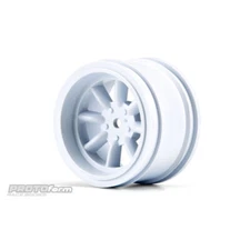 Pro-Line Racing #2765-04 PROTOform VTA Rear Wheels White (31mm)  