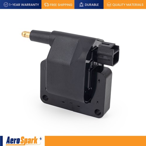 Ignition Coil & Spark Plug for Dodge Dakota Durango V8 UF198 - Picture 2 of 11