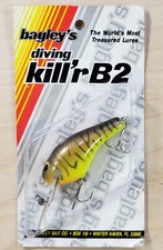 Bagley Diving KB2 LM9 Fishing Lure ~ Vintage ~ Killer B 2 ~ Hard to Find Color