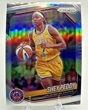 Shey Peddy 2025 Prizm WNBA #136 Silver Prizm Refractor Los Angeles Sparks