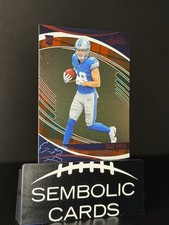 2025 Panini Absolute Football Isaac TeSlaa RC Rookie Holiday Foil