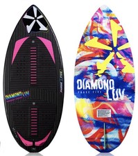 Phase 5 Wakesurf Board, 51 Inch Diamond Luv, Wake Surf, Wakesurfing