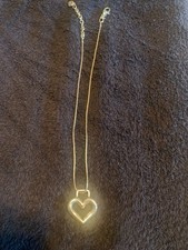 BRIGHTON HEART SHAPED NECKLACE WITH 18 INCH CHAIN