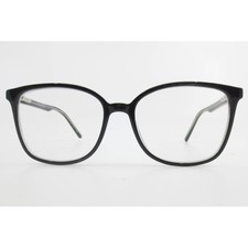 Warby Parker Eyeglasses WP5104 BK/CR Black Crystal Square Frames 52-16-140