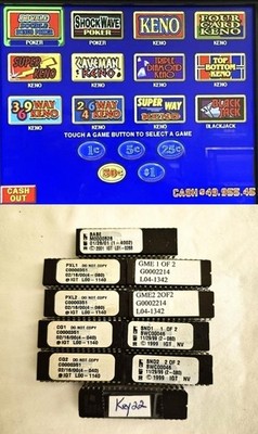 IGT Game King 4.0 Software (31 Games) for 3902 + Sound Chips 1, 2, + Key Chip 22