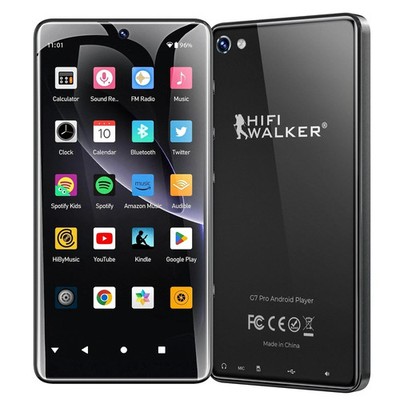 HIFI WALKER Android Musik Player - G7 PRO - 128G - SCHWARZ