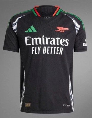 Large Mens Adidas Arsenal FC 2024 / 2025 Away Authentic Jersey