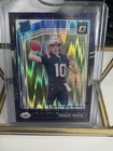 2024 Panini Donruss Optic - Rated Rookie Drake Maye #229 Purple Shock Prizm (RC)