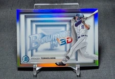Spencer Torkelson 3D Chrome Rookie RC 2022 Bowman Card #B3D-11 Detroit Tigers