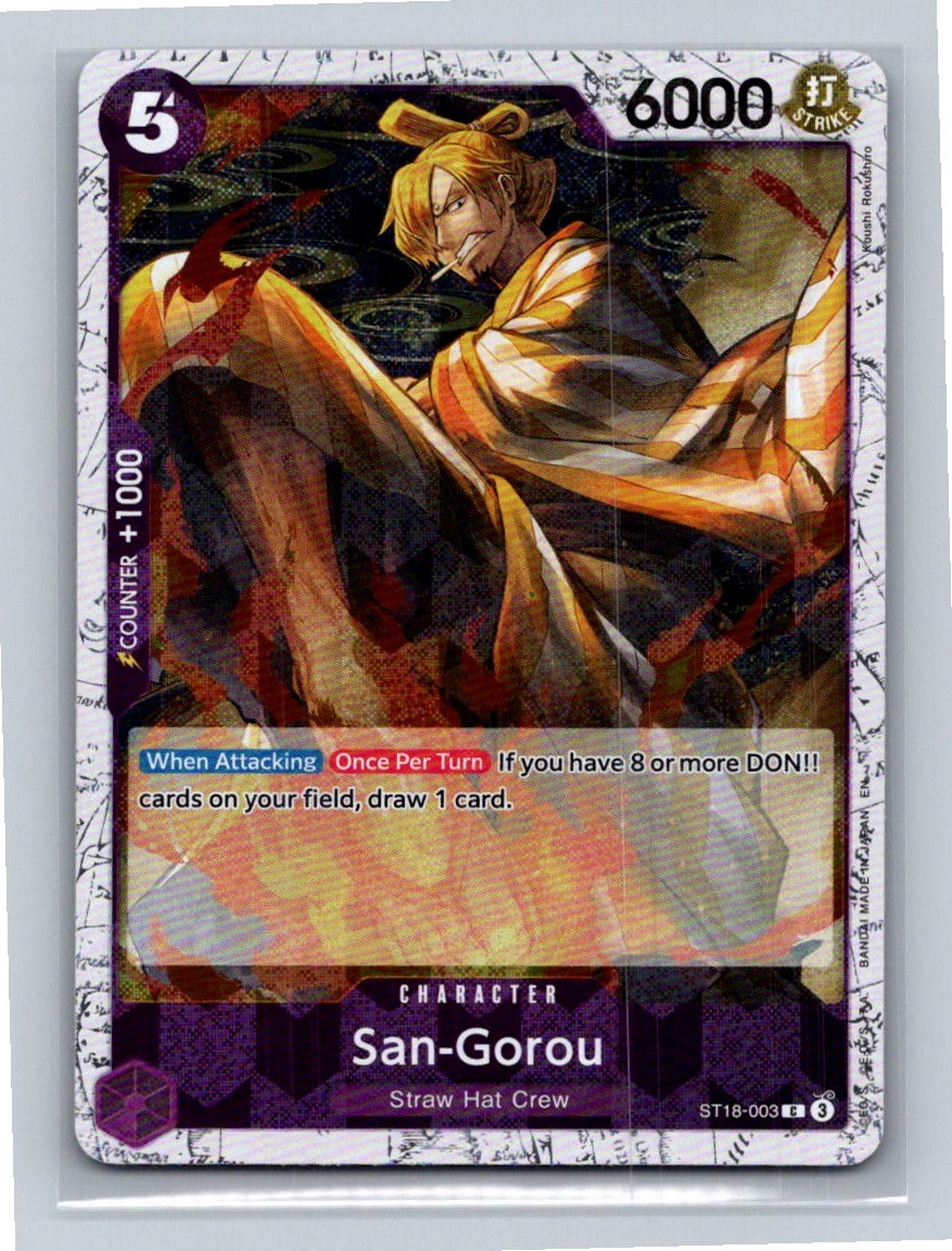 San-Gorou (Pirate Foil) Foil ST18-003 Premium Booster -The Best- Vol. 2 C NM