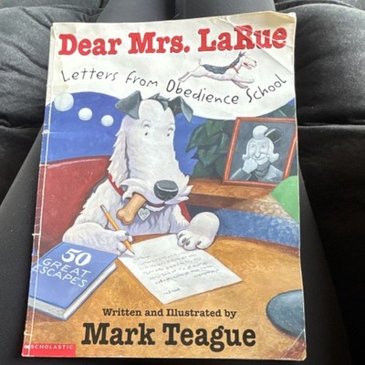 Dear Mrs. LaRue by Mark Teague, Paperback, Scholastic, Ages 4-8, Picture Book