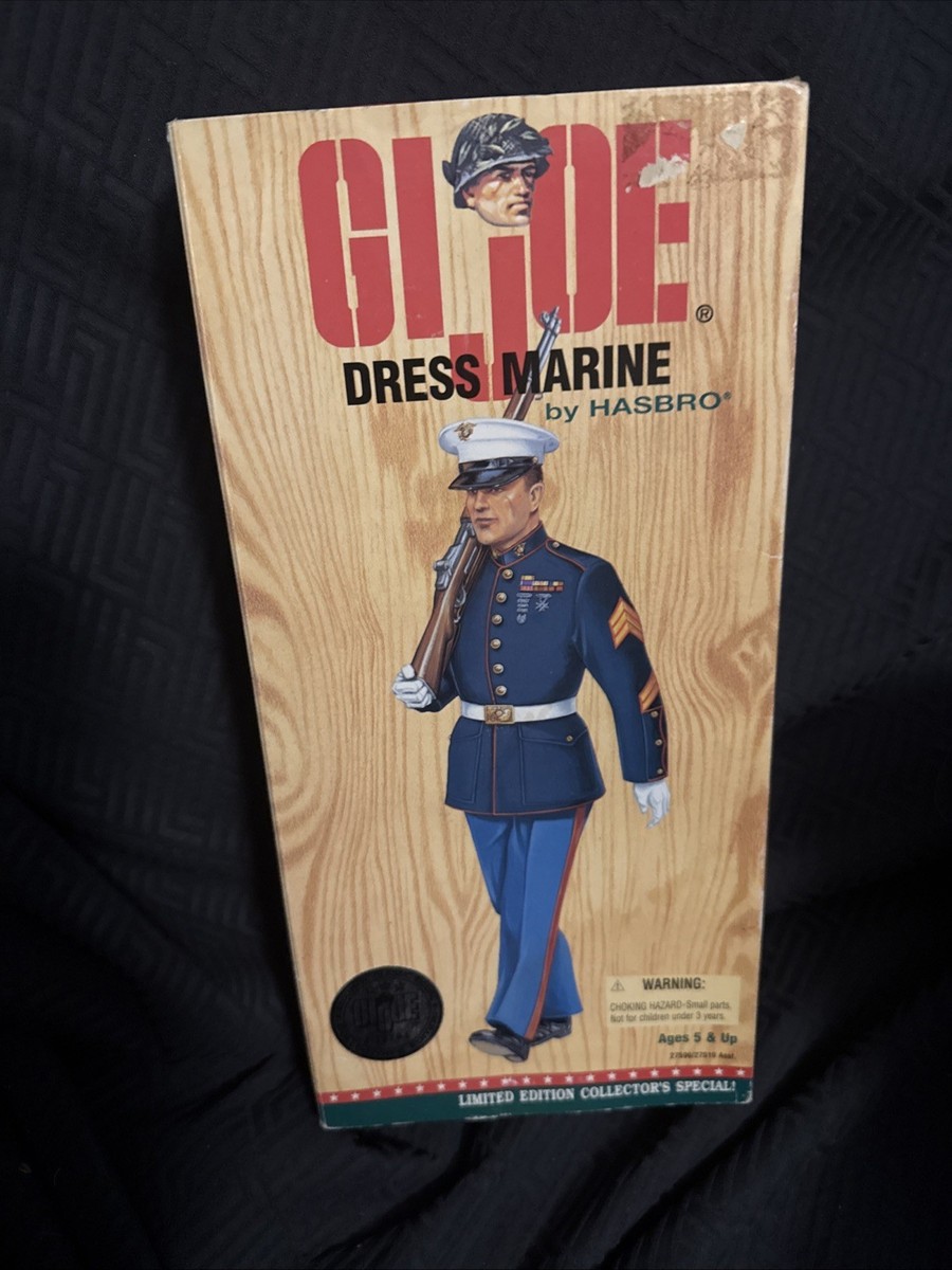 GIジョー US MARINE Limited Edition ハスブロ Gi Joe 1996 Hasbro Dress Marine Collectors Edition 12 in