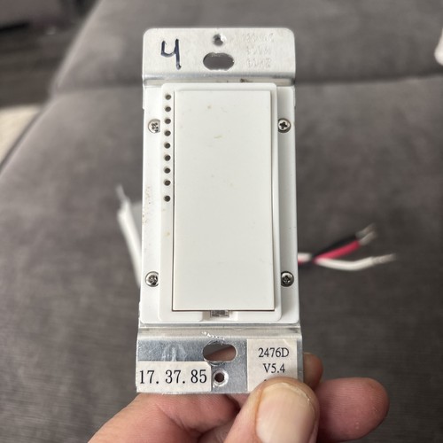 Insteon 2476D White Dimmer Wall Switch SmartHome