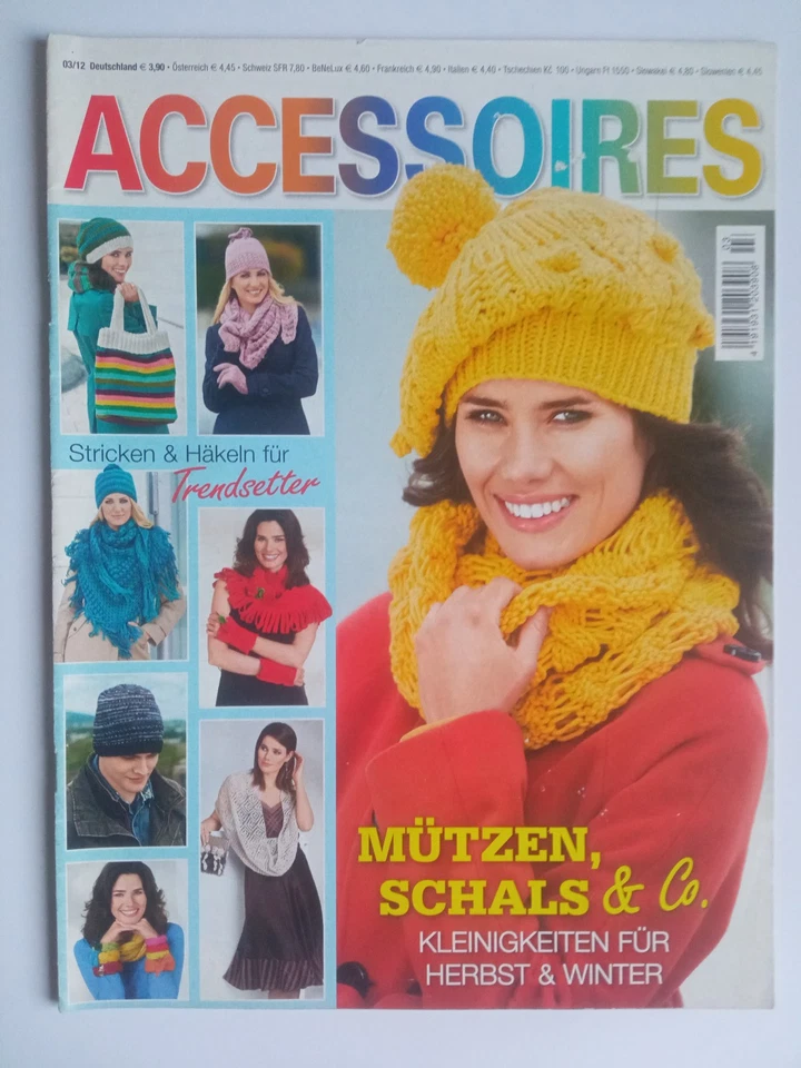 Accessoires 03-2012 - Mützen, Schals & Co. für Herbst & Winter stricken & häkeln - Bild 1 von 1