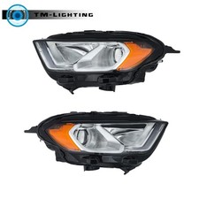 KARPAL Passenger Side Halogen Headlight With DRL & Bulb For 2018-2022 Ford EcoSport – Replaces GN1Z13008CW
