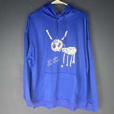 Drake For All The Dogs Hoodie Blue Size 2XL Adult Women Pullover Sweatshirt