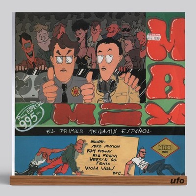 Mike Platinas & Javier Ussia - Max Mix (El Primer Megamix Español) | 12'' LP
