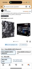 ASUS B550M-A Prime WiFi II AMD AM4 MicroATX Motherboard for Ryzen