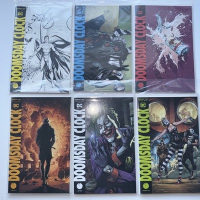 Doomsday Clock #1-6 KEY 1st Appearance Rorschach! 1st Mime!