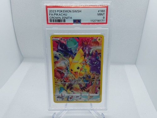 Pikachu graded PSA 9 for sale on eBay