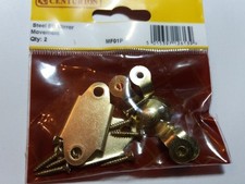 Cheval Mirror Swivel Movement Bracket Hinge Dressing Table Brass Plated CEN008