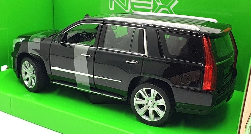 Welly NEX escala 1/24 diecast 24084W-BK - Cadillac Escalade 2017 - negro Foto 2 de 4