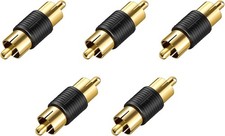 Rca male coupler adapter set