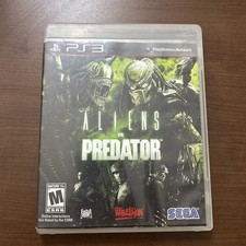 PS3 Alien vs Predator Game Clean Mint Disc SEGA 2010 Tested!
