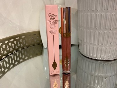 Charlotte Tilbury Collagen Lip Bath Gloss Pillow Talk Full Size 7,9 ml Neu
