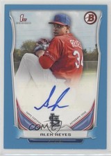 2014 Bowman Retail Prospect Auto Blue 366/500 Alex Reyes #PA-AR Auto 5x0