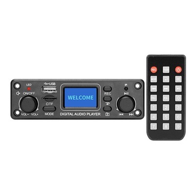 2X(Digital Audio Player Bluetooth MP3 Player Decoder Board 128X64 DOTS LCD 2703